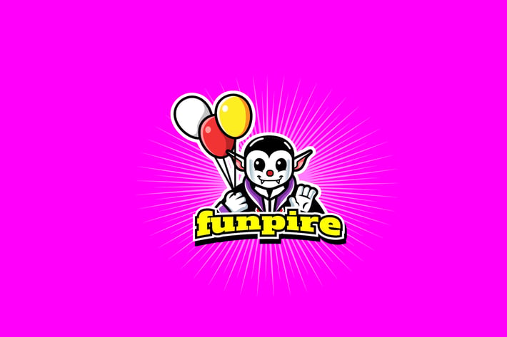 fun vampire - Mascot & Esport Logo