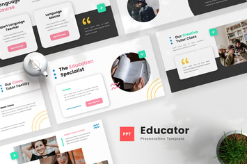 Educator - School PowerPoint Presentation Template