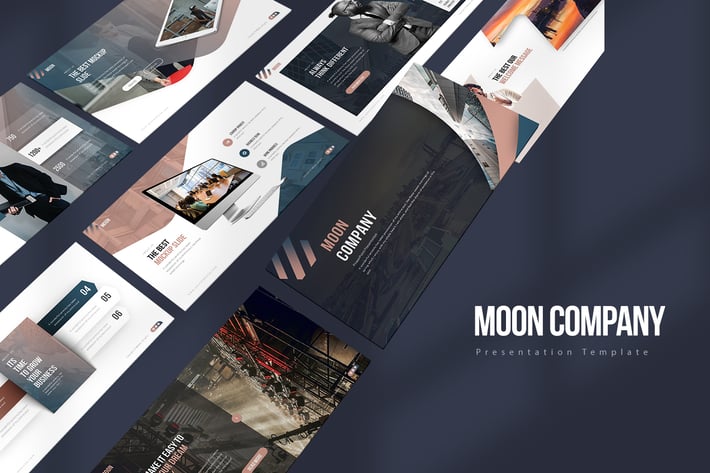 Moon Company Keynote Templates