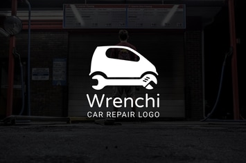 Wrenchi : Car Repair or Auto Repair Logo
