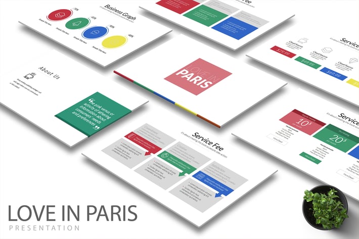 LOVE IN PARIS Powerpoint