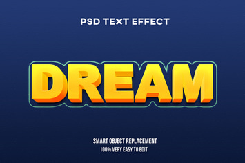 Dream text effect