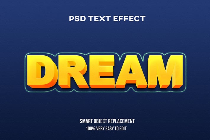 Dream text effect