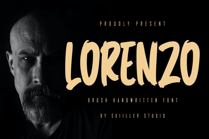 Lorenzo - Brush Handwritten Font