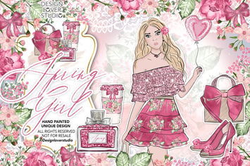 Spring Girl design