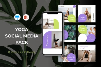 Instagram Powerpoint and Keynote Templates