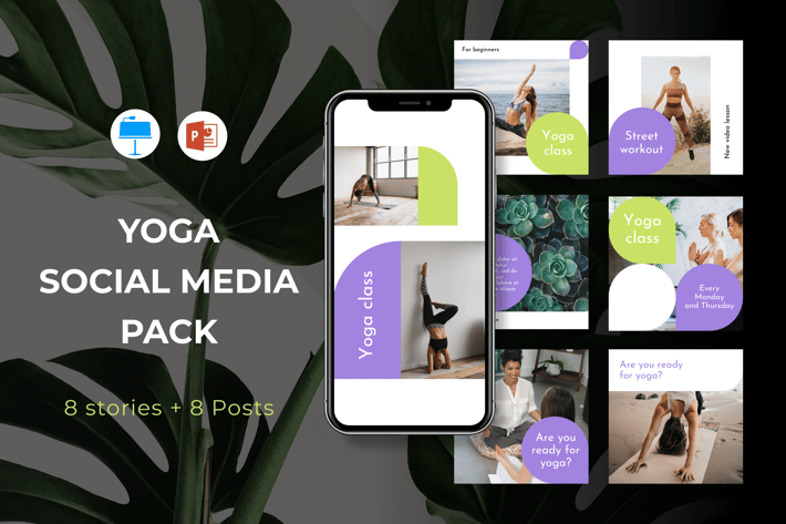 Instagram Powerpoint and Keynote Templates