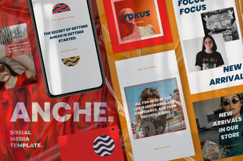 Anche Social Media Template Stories
