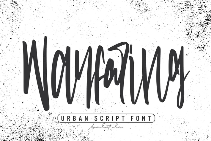 Wayfaring - Urban Script Font