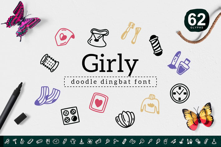 Girly Dingbat