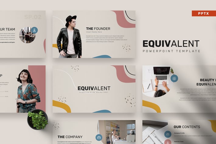 Equivalent Powerpoint Presentation Template