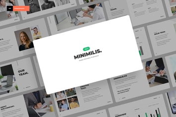 Minimilis Vol. 2 - Minimalist Power Point Template