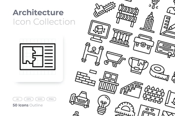 Architecture Outline Icon