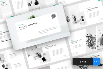 Base - Minimal Keynote Template