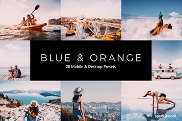 20 Blue and Orange Lightroom Presets & LUTs