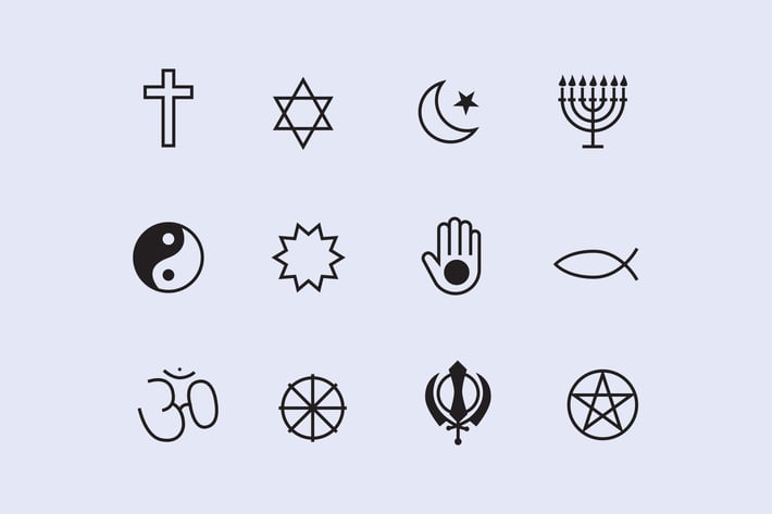 12 Popular Religion Icons