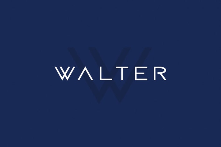 WALTER - Modern / Techno / Sci-Fi Typeface