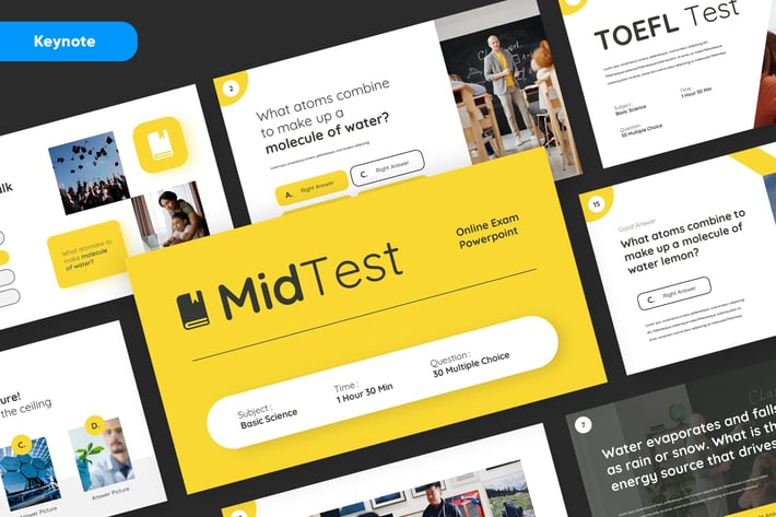 MIDTEST - Education Quiz Keynote Presentation