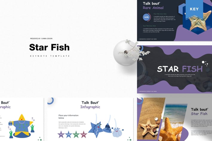 Star Fish | Keynote Template