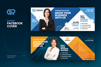 Business Facebook Cover Template