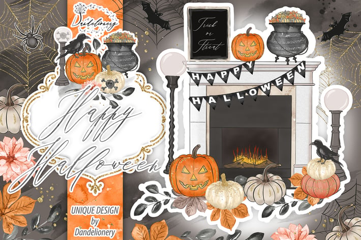 Happy Halloween design