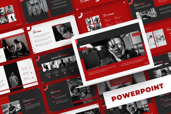 Gentlemans - Powerpoint Template