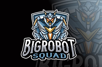Big Robot Logo Template
