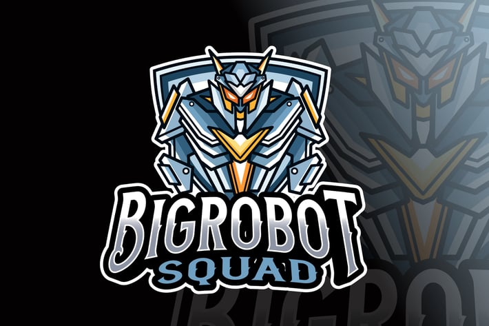 Big Robot Logo Template