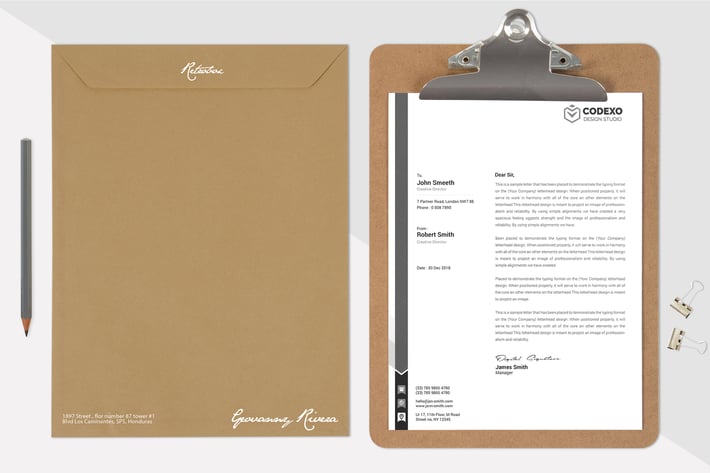 Letterhead Mock Up Vol 02