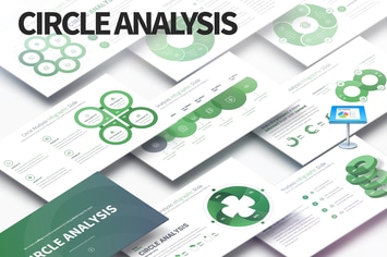 Circle Analysis - Keynote Infographics Slides