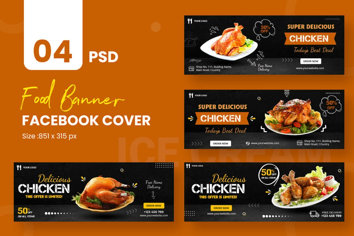 Food Banner Facebook Timeline Covers