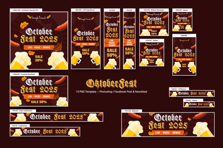 Oktoberfest Banners Ad