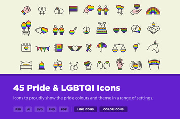 45 Pride & LGBTQI Icons