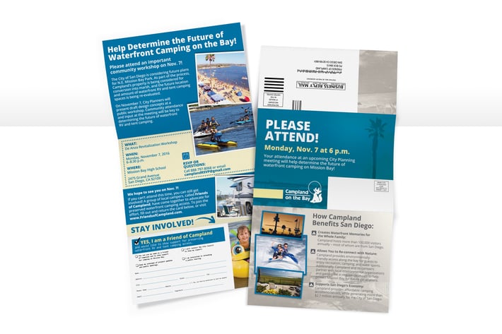 Direct Mail Smart Object Mock-up PSD 2