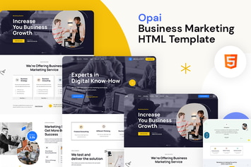Opai - Business Marketing HTML Template