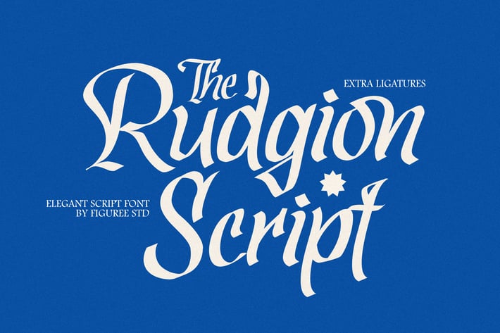 Rudgion - Classy Bold Script