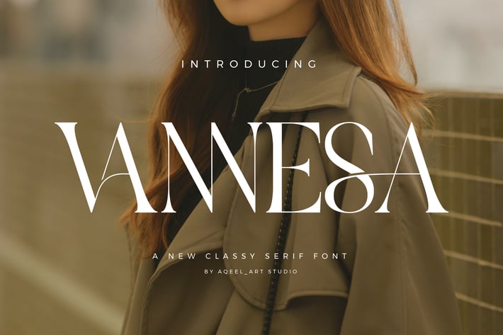 Vannesa Classy Serif Font