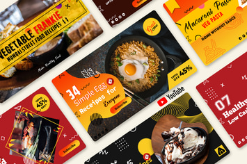 Food YouTube Thumbnails
