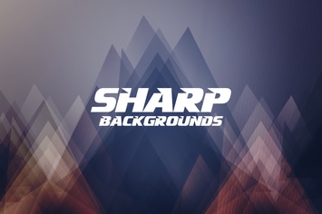 Abstract Sharp Backgrounds