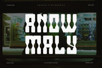 Anowmaly - Modern Serif Font