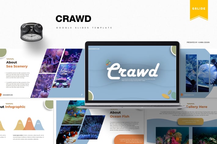 Crawd | Google Slides Template