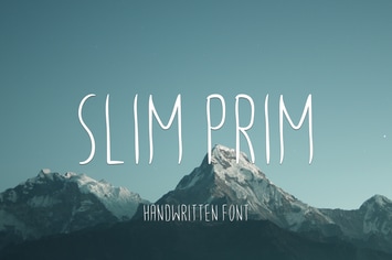 Slim Prim Font