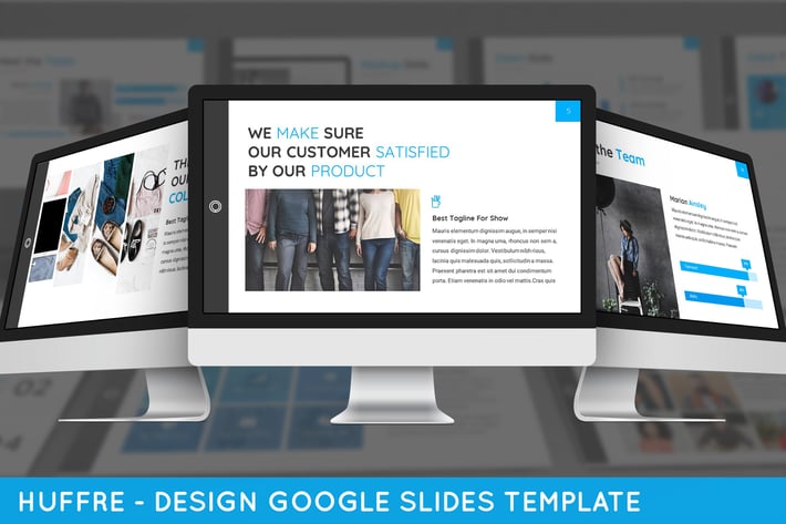 Huffre - Design Google Slides Template