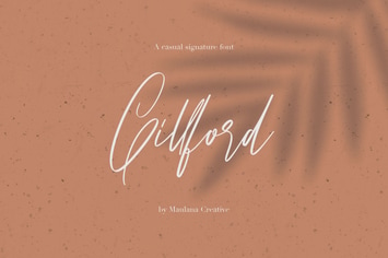 Gillford Casual Signature Font