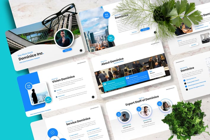 Dominico - Pitch Deck Powerpoint Template