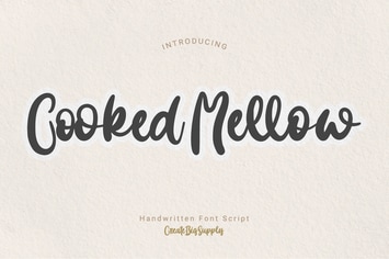 Cooked Mellow - Handwritten Bold