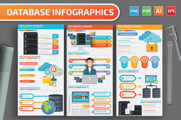 Database Infographics design