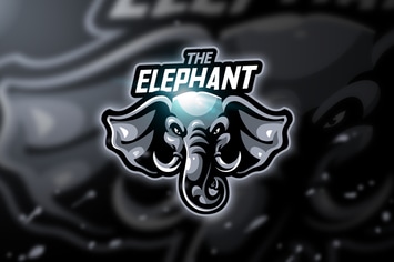Elephant - Mascot & Esport Logo