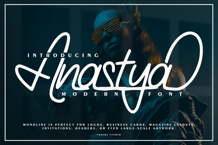Anastya | Modern Font