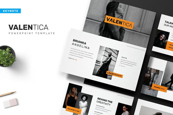 Valentica Keynote Presentation Template